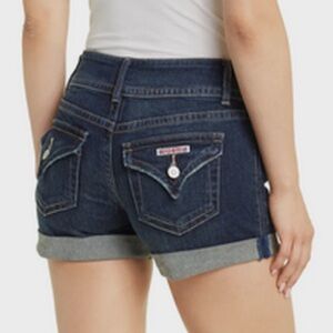 Hudson Jeans Dark Blue Jean Shorts